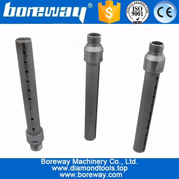 Versorgung D25 * 160T * 200L * 1/2 "G CNC Vakuum verlötete Diamant Finger Schleif Bit für Granit