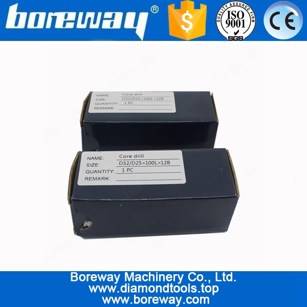 Supply D32/25x100Lx12B Diamond Coring Driller For Granite