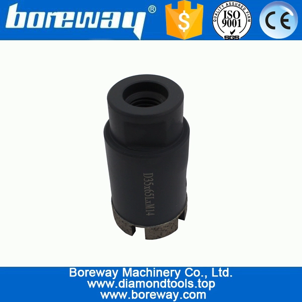 Fornitura D35x65LXM14 Uso Bagnato Diamante Foratura Bit Per Granito