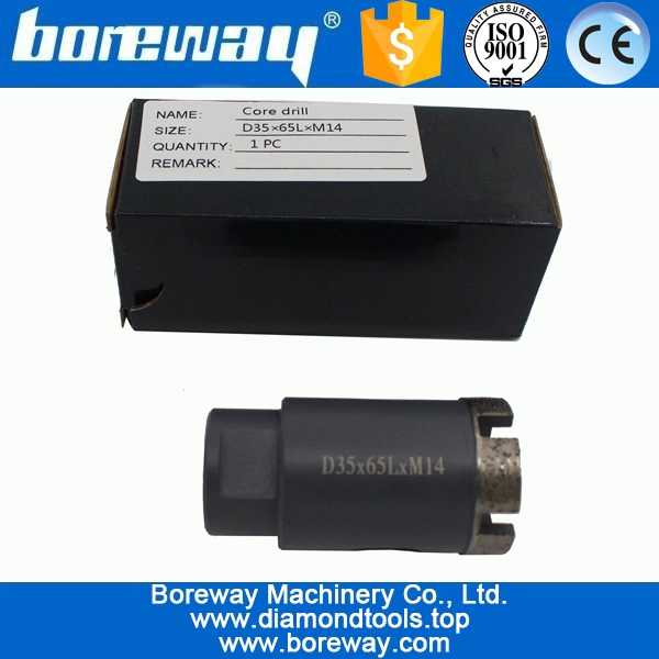 Fornitura D35x65LXM14 Uso Bagnato Diamante Foratura Bit Per Granito