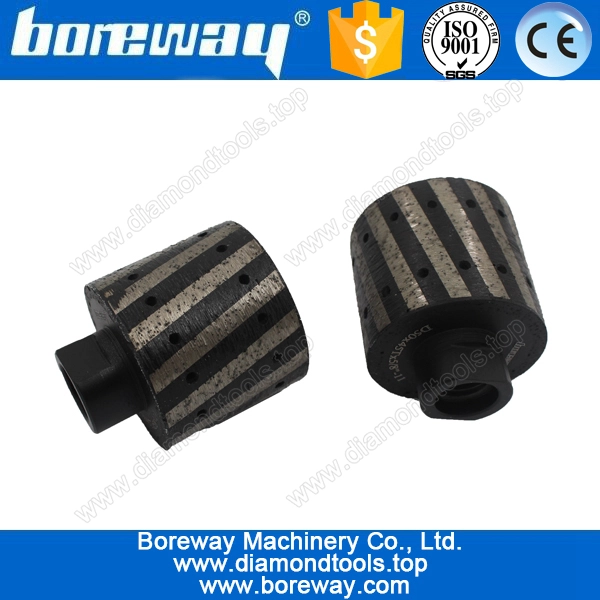 Supply D50*45T*5/8"-11 resin filled diamond drum grinding and polishing wheels