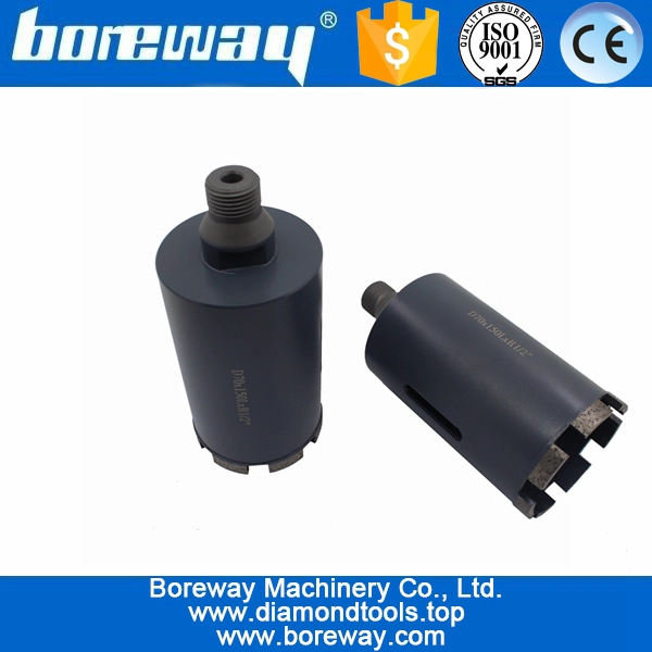 आपूर्ति D70x150LxR1 / 2 "जी सीएनसी ग्रेनाइट डायमंड कोरिंग ड्रिल पाइप गीले उपयोग