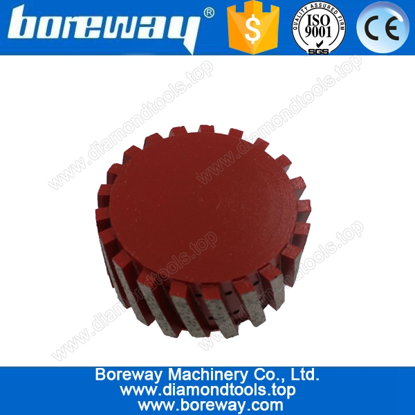 D75 liefern * 35 t * M14 segmentierte Diamant Null Toleranz Trommel Schleifscheiben für Stein