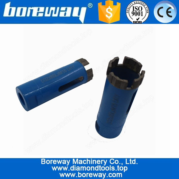 Fornire Diamond Core Drill Pipe per forare mattoni D35 * 85 L * 5/8"-11