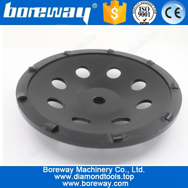 Supply Diamond Cup Wheel Grinder With 1/4 PCD For Stone D180*5/8"-11