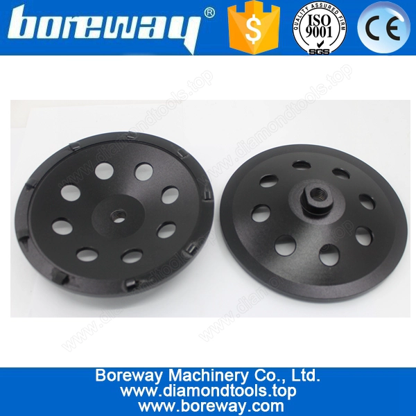 Supply Diamond Cup Wheel Grinder With 1/4 PCD For Stone D180*5/8"-11