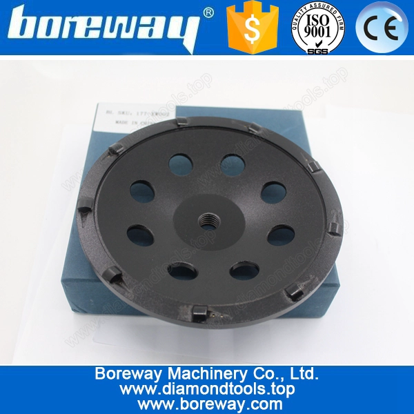 Supply Diamond Cup Wheel Grinder With 1/4 PCD For Stone D180*5/8"-11