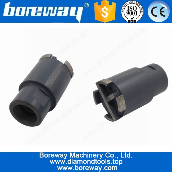 Alimentazione diamante punta di perforazione per foro cieco D50 * 85L * M22 * 2,5 P