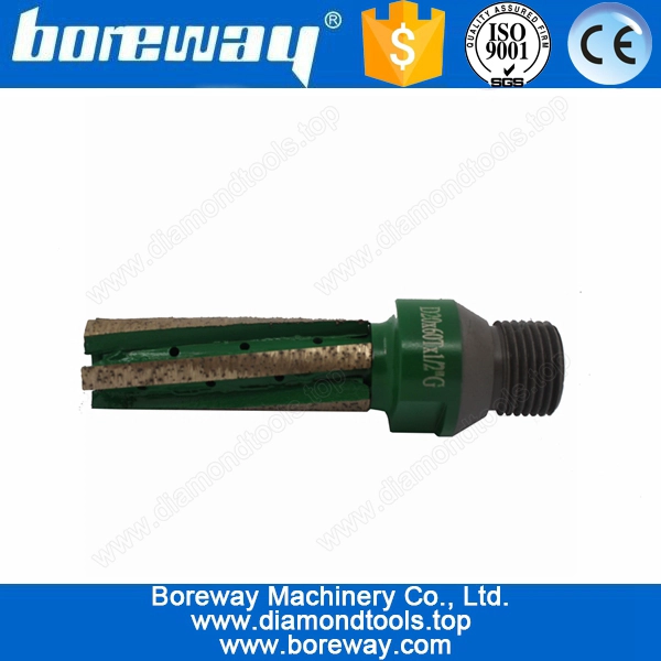 Diamant Fräser Finger Bit für keramische D20 Fräsen liefern * 60 t * 1/2 "G