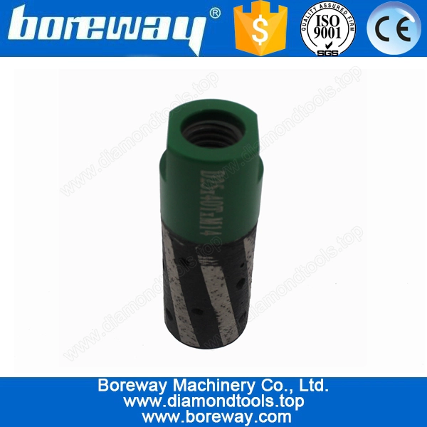 आपूर्ति डायमंड राल भरा फिंगर मिलिंग बिट ग्रेनाइट D25 * 40T के लिए * M14