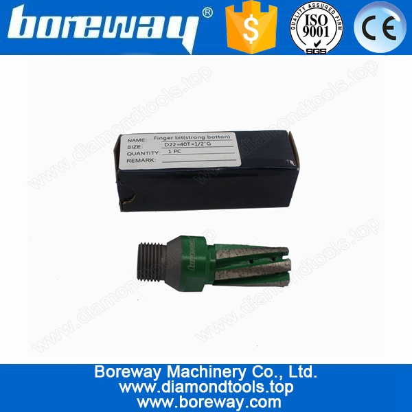 Alimentazione dito fresatura CNC utensili da taglio per bacini D22 * 40T * 1/2 "G