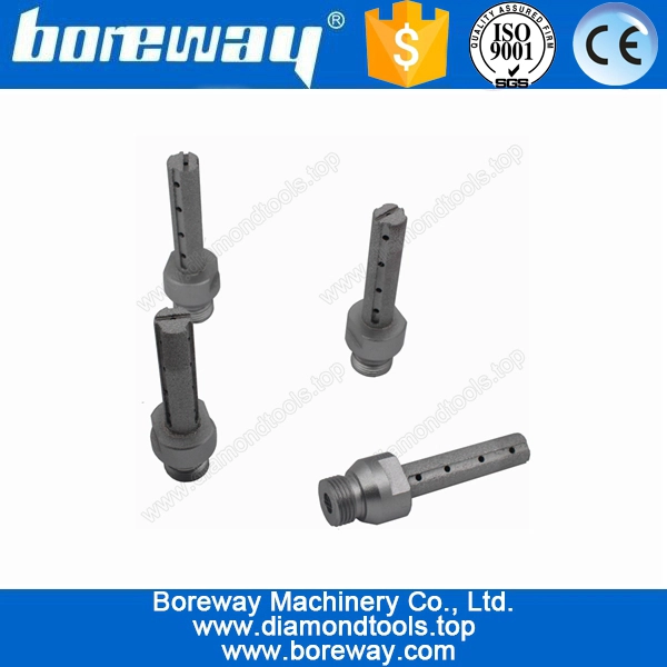 Cutter brasato di alimentazione della parte inferiore piana CNC vuoto per Pietra D15 * 65T * 1/2 "G