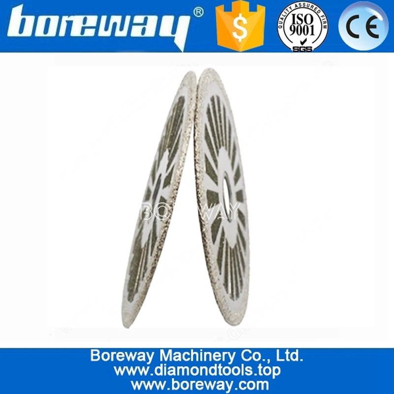 आपूर्ति चिनाई काटने वैक्यूम brazed संरक्षण पट्टी डी 100 * 20 मिमी के साथ देखा