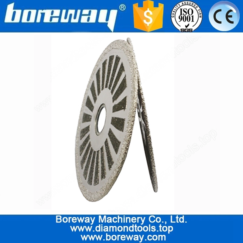 आपूर्ति चिनाई काटने वैक्यूम brazed संरक्षण पट्टी डी 100 * 20 मिमी के साथ देखा