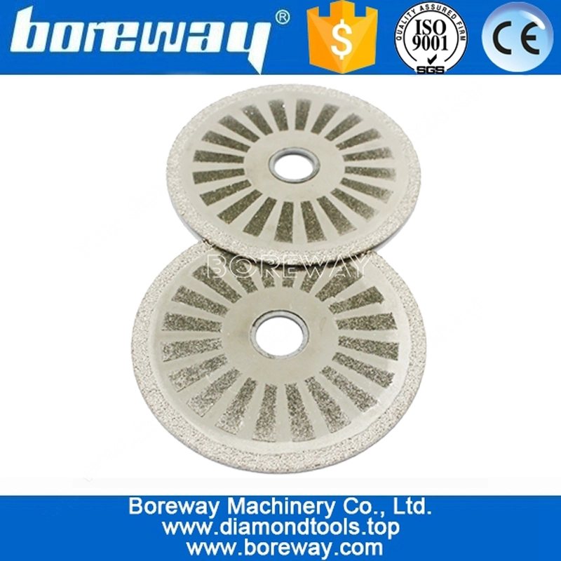 आपूर्ति चिनाई काटने वैक्यूम brazed संरक्षण पट्टी डी 100 * 20 मिमी के साथ देखा