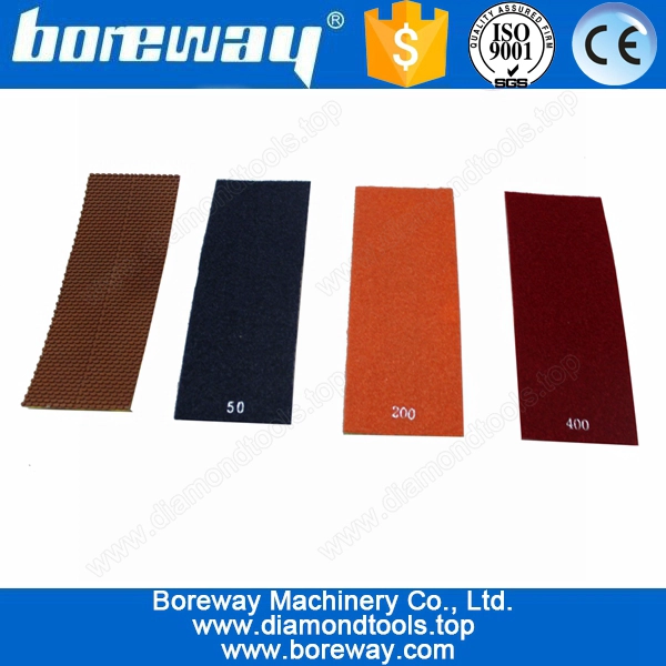 राल हीरा Sander कागज चमकाने के लिए कांच की आपूर्ति 240 * 90 मिमी