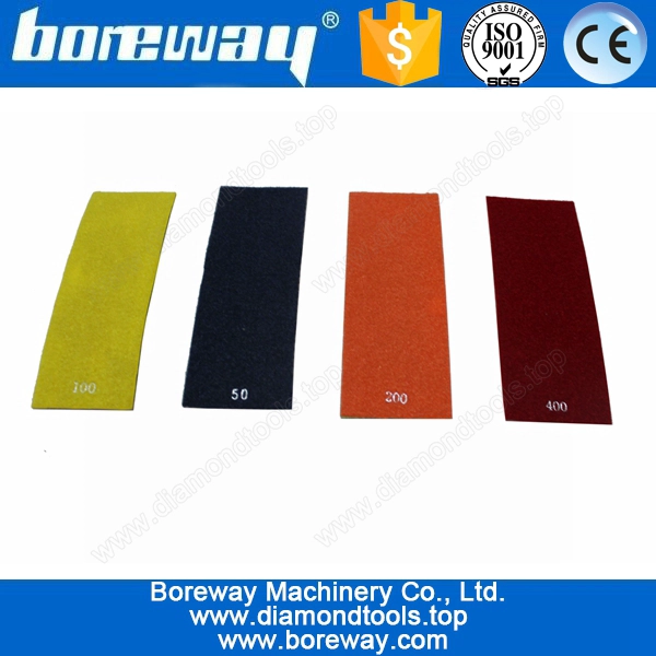 राल हीरा Sander कागज चमकाने के लिए कांच की आपूर्ति 240 * 90 मिमी