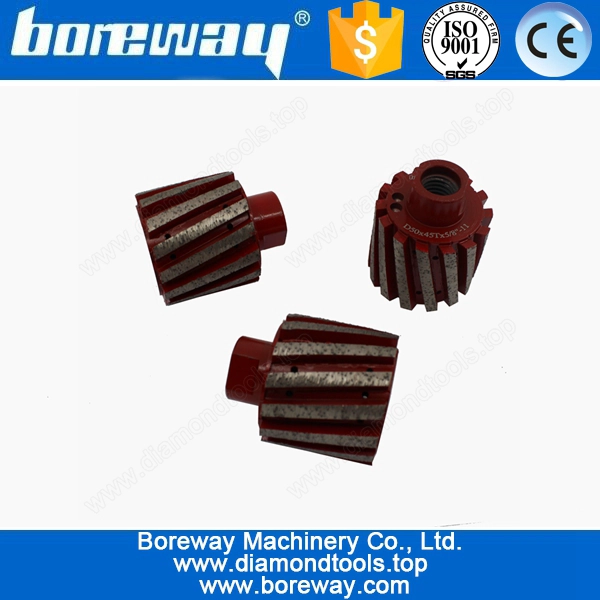 シンク穴 D50 のセグメント化されたドラム切断砥石を供給 * 45 t * 5/8-11
