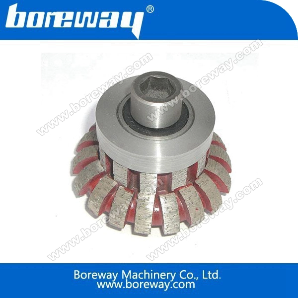 Supply high quality diamond segmented router bit for hand-held machine