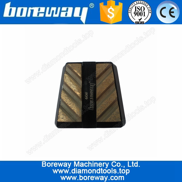 Versorgung integrierter Bodenschleifblock mit vier Löchern