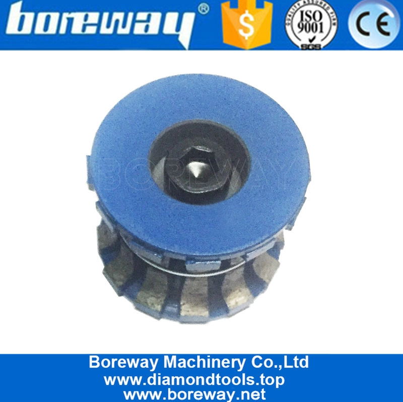 形状ダイヤモンドルータービットミーリングホイール使用グラニット大理石や他の石のための使用