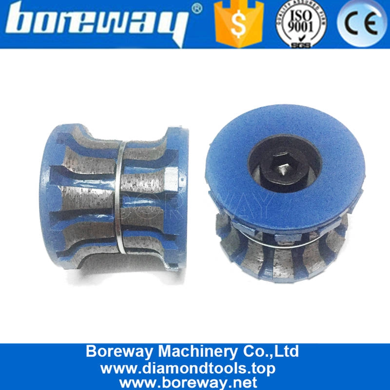 形状ダイヤモンドルータービットミーリングホイール使用グラニット大理石や他の石のための使用