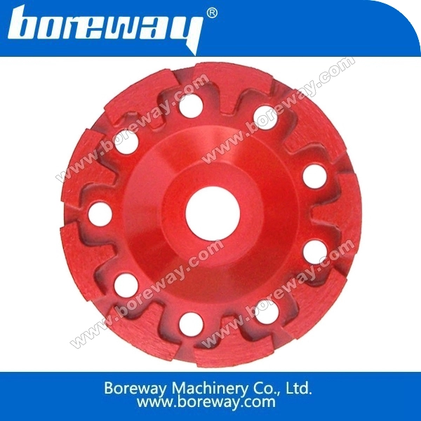 T-Form-Segment Diamanttopfschleifscheiben