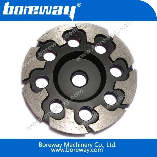 T-Form-Segment Diamanttopfschleifscheiben