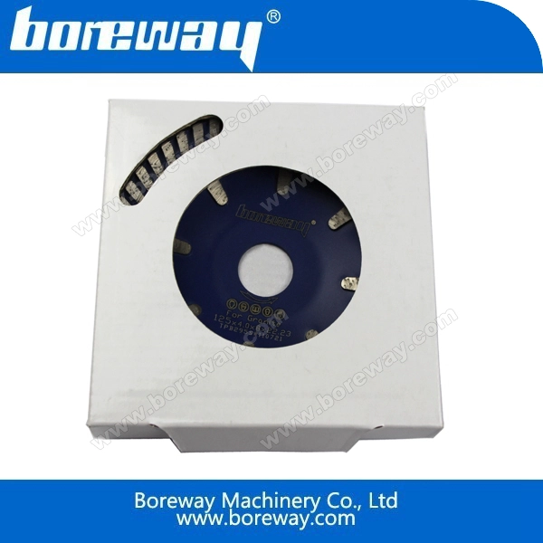 टी के आकार अवतल टर्बो लहर हीरा ब्लेड देखा