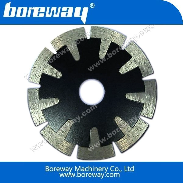 T-förmige segmentierten Sägeblatt