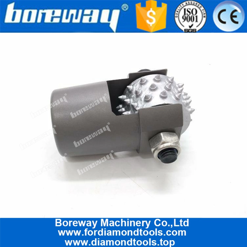 Terrco 2 Inch Diamond Alloy Bush Hammer Roller With 45 Teeth