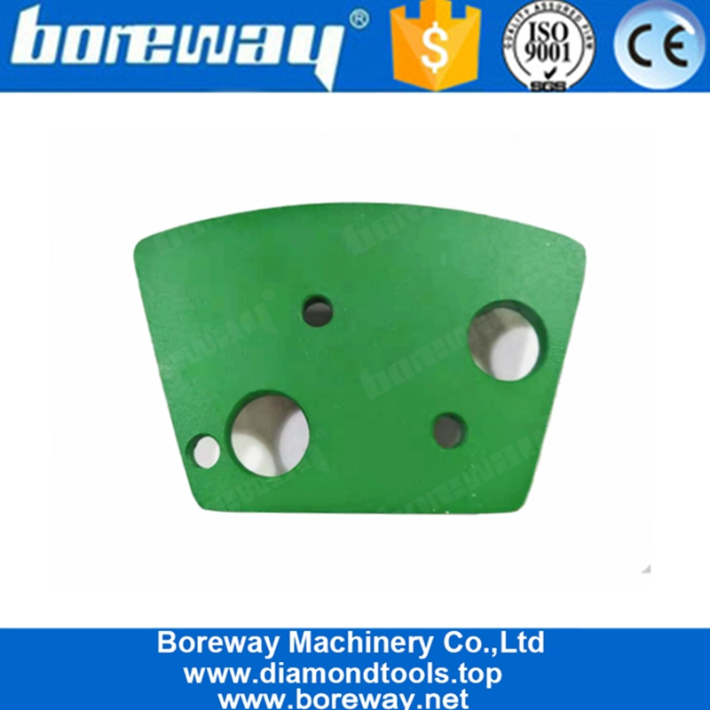 तीन फैन शेप सेगमेंट डायमंड फ्लोर ग्राइंडिंग ब्लॉक, थिन कोटिंग रिमूवल के बड़े एरिया के लिए