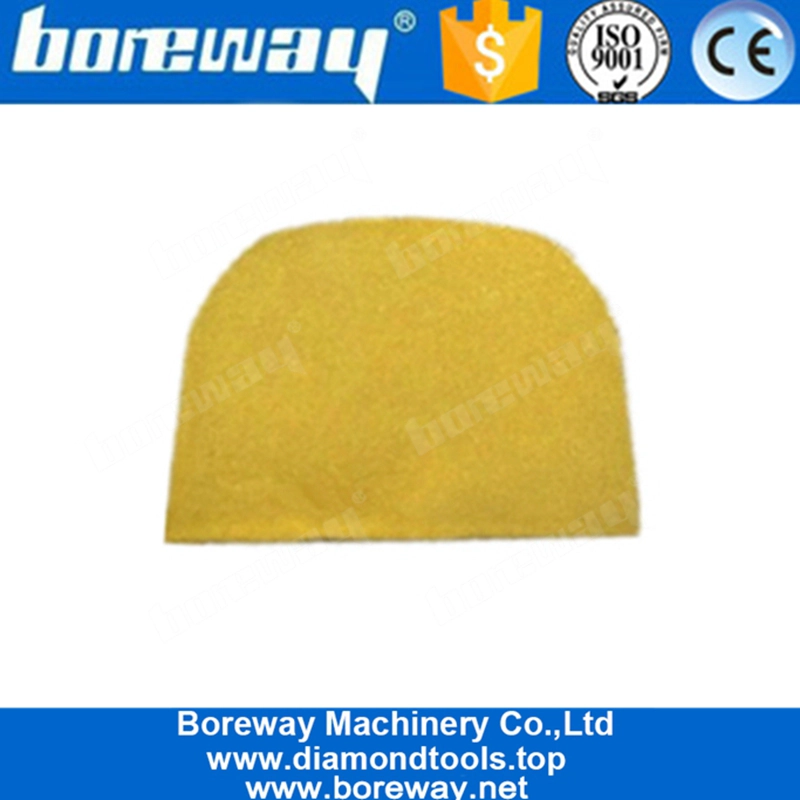 Drei halbe PCD Lavina Quick Lock-Bodenschleifschuhe für die Epoxidbeschichtung Entfernen der Lavina-Schleifmaschine