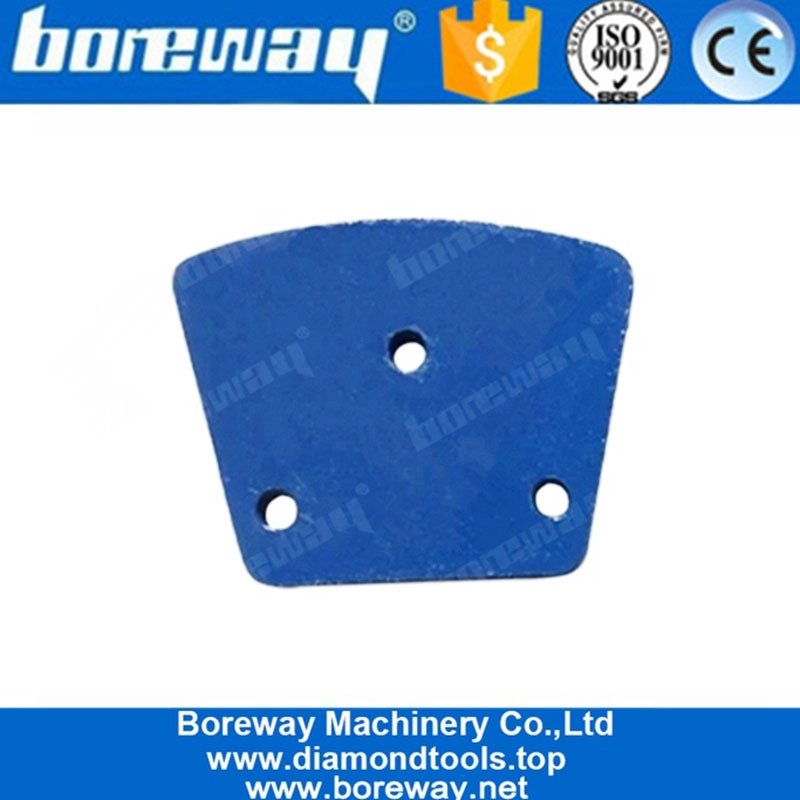 तीन हेक्सागोन सेगमेंट ट्रेपेज़ॉइड कंक्रीट मेटल बॉन्ड ग्राइंडिंग पैड टूल्स फॉर क्विक कनेक्टिंग ग्राइंडिंग मशीन सप्लायर