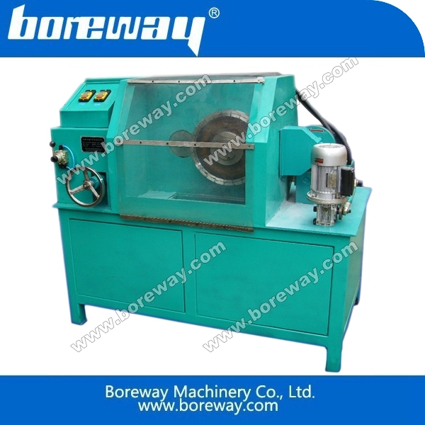 Three-side edging machine for diamond saw blade
