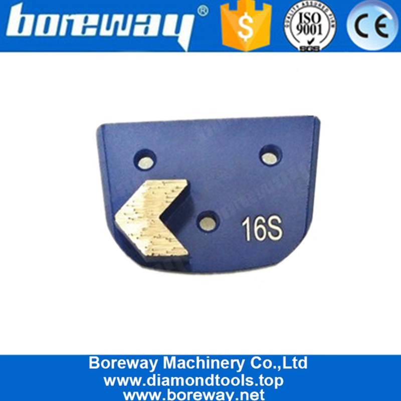 Massima nitidezza Segmenti di freccia Dischi abrasivi diamantati in cemento Lavina per pavimenti in cemento