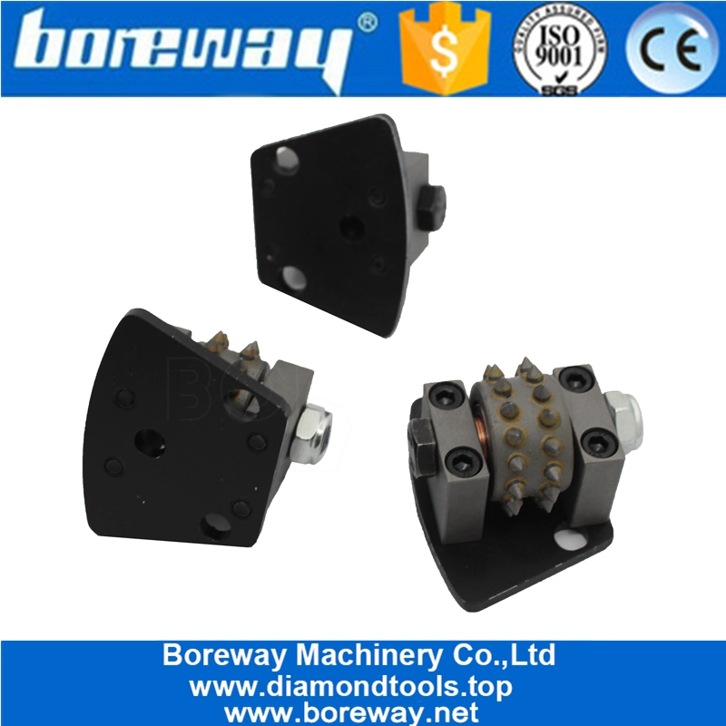 Trapezoid 30 Tipps Buschhammerrolle mit Stützständer für die Bodenvorbereitung