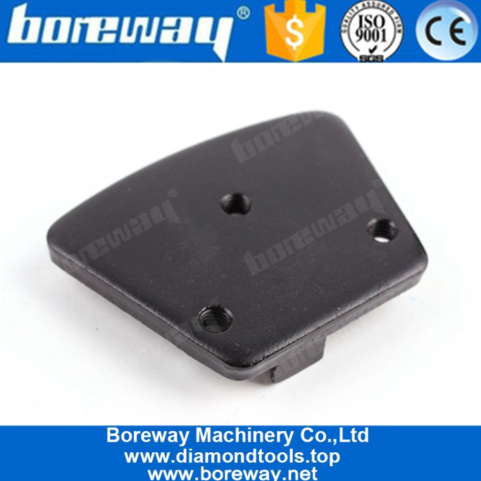 Trapez-Schnellschleifscheiben aus Beton mit Gewindebohrungen Zwei quadratische Segmente