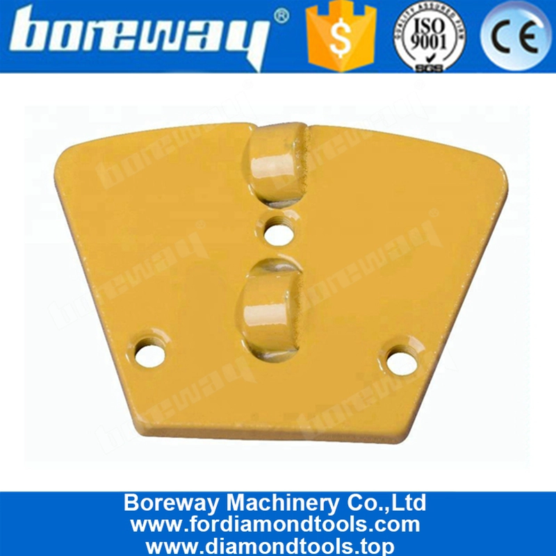 Trapez-Diamant-Zwei-PKD-Schleifschuh zum Entfernen von Bodenbeschichtungen