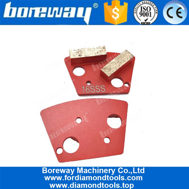 Trapezoid दो आयत खंड डायमंड डायमंड बॉन्ड डिस्क