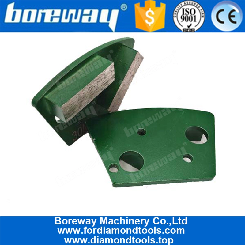 Trapezoid दो आयत खंड डायमंड डायमंड बॉन्ड डिस्क