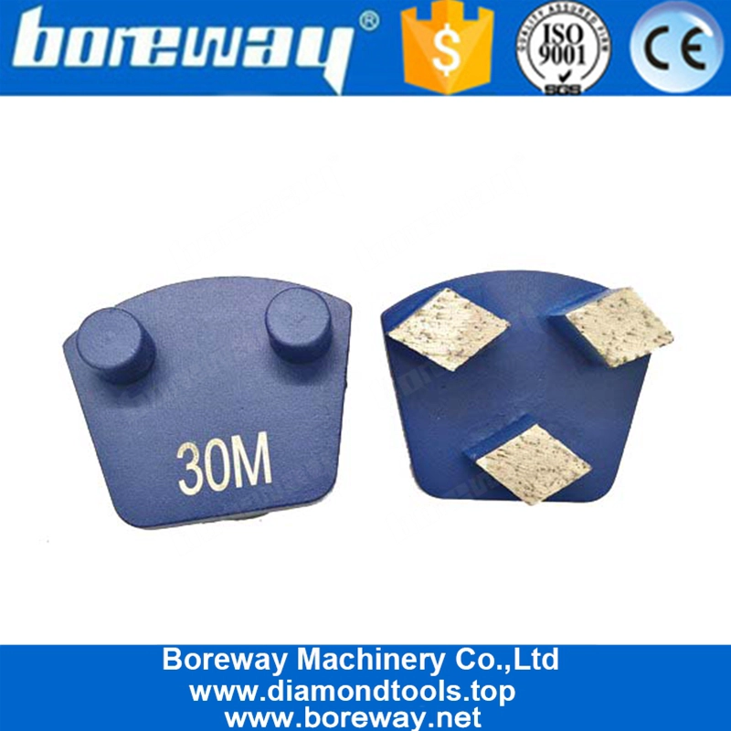 Trapezoid Type Metal Abrasive Grinding Polishing Pad