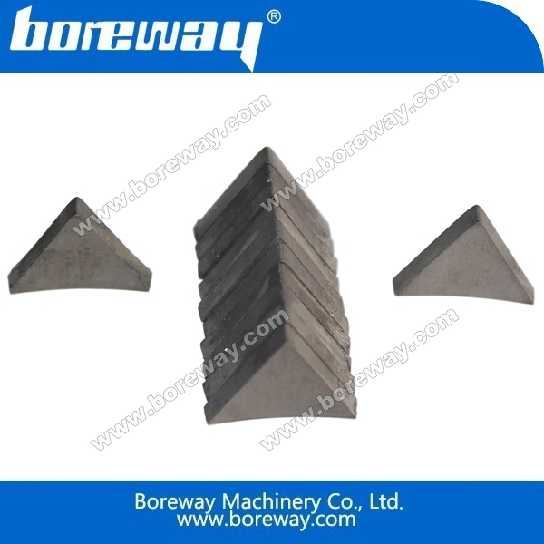 Segmento Triangolo per corone diamante costruzione trapano