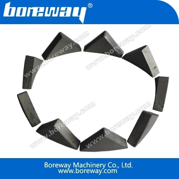 Segmento Triangolo per corone diamante costruzione trapano