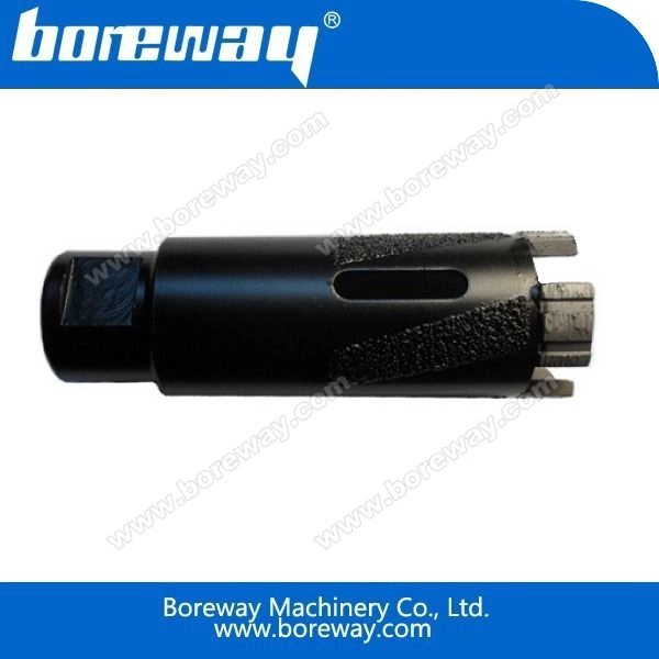 パイプダイヤモンド真空とターボセグメント化されたコアビットはろう付け