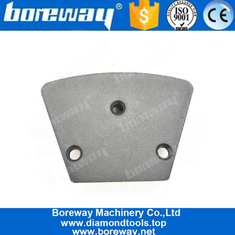 Due segmenti ovali con disco diamantato per affilare il pavimento diamantato a strisce per la rimozione del rivestimento del pavimento in cemento