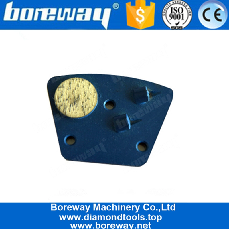 Two Quarter PCD Diamond Grinding Pads For Epoxy Glue Concrete Coating Removing