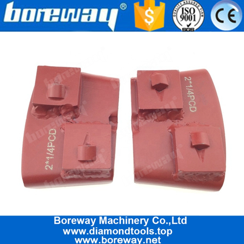 Zwei Viertel PCD HTC Diamantschleifscheibe für HTC Schleifer