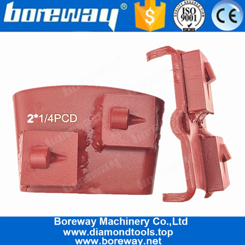 Zwei Viertel PCD HTC Diamantschleifscheibe für HTC Schleifer