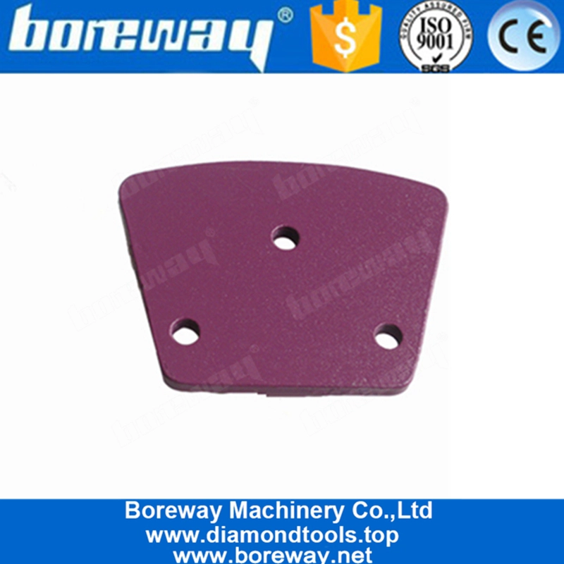 Diamants trapézoïdaux de liaison en métal de segments en métal M6 M8 de trous pour le plancher en béton